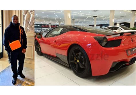 Hushpuppi Buys Himself A Brand New Ferrari Shows Off The New Luxury