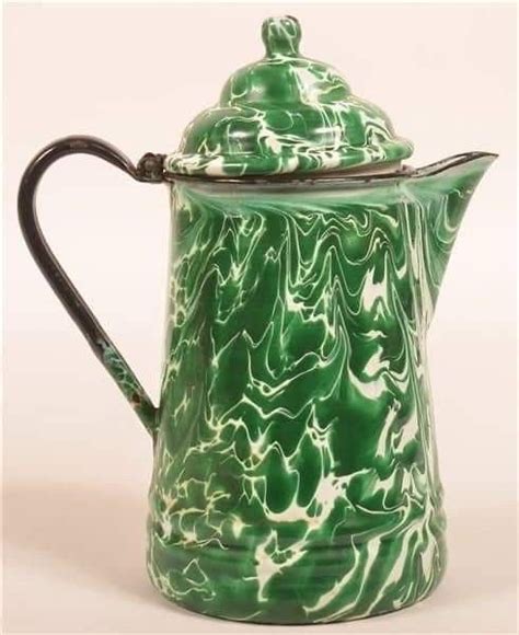 Pin By Becky Cagwin On Color Green And White Coffee Pot Vintage