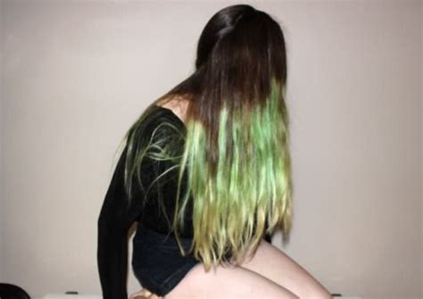 The Fabulous Stains Green Hairi Dont Care Gorgeous Hair Hair