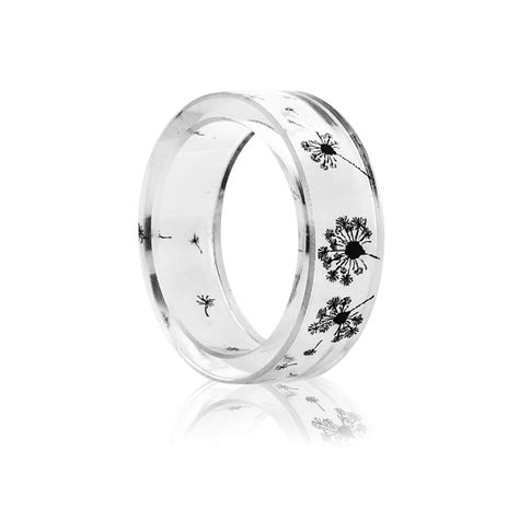 Secret wood rings diy,diy wire rings! New Design Handmade Resin Ring Dried Flower DIY Rings Inside Dandelion Scenery Jewelry for Women ...
