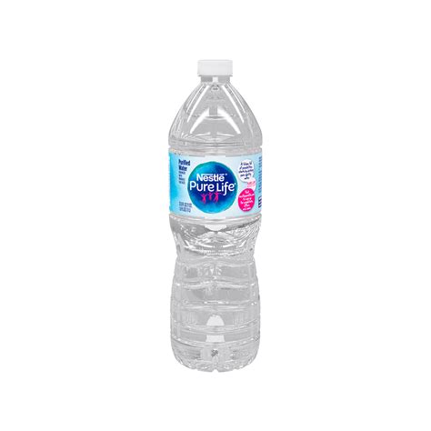 Lassoart pet 1 liter mineral water bottle, 200ml, size: Nestlé® Pure Life® Purified Water | 1 Liter 18-Pack ...