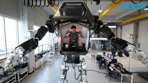 One Giant Step For Robot Suit With Man Inside Youtube