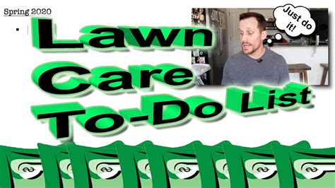Diy Lawn Care Tips Youtube
