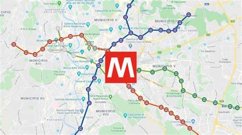 Metro Roma Mappa Interattiva Delle Stazioni Della Metropolitana