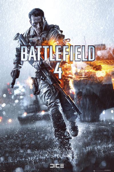 Battlefield 4 Cover Poster Sold At Europosters