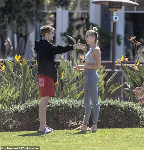 Justin Bieber And Hailey Baldwin Look Tense As They Appear To Argue Amid Reports Marriage On