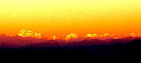 Nagarkot Sunrise Himalayan Views From Nagarkot
