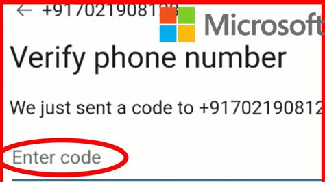 At the time of registration into selfcare portal, you may provide any other network mobile number, if not received means, your network sms is not delivering, please check the same. Mircosoft Account || Otp Not Received || Verification code ...