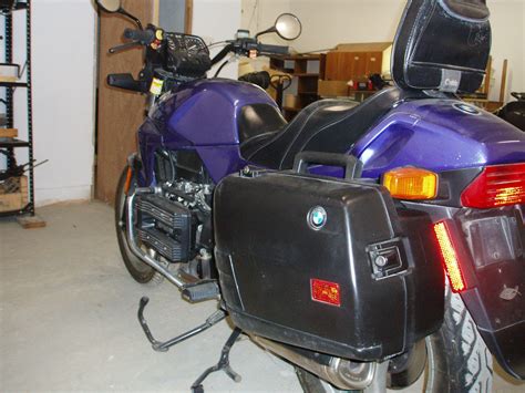 Bmw K75 With Hard Bags Corbin Saddle With Backrest And Crash Bars