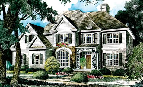 English Country Home Plan 56119ad Architectural