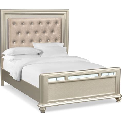 Sabrina Upholstered Bed Value City Furniture