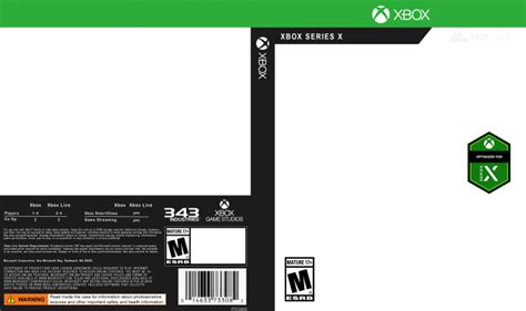 Xbox Series Xs Cover Template By Adrielferrer On Deviantart