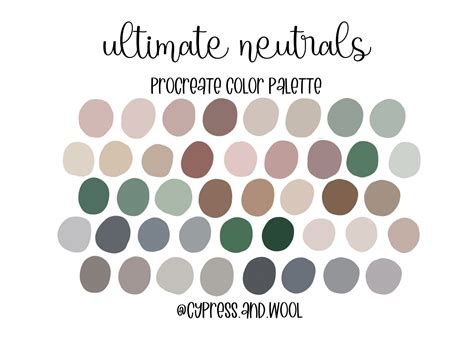 Procreate Color Palette Swatches Mail Napmexico Mx