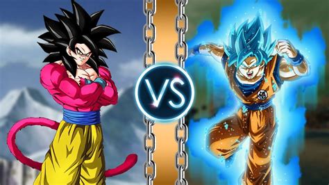 The Better Transformation Goku Ssj4 Vs Goku Ssj Blue Dragon Ball