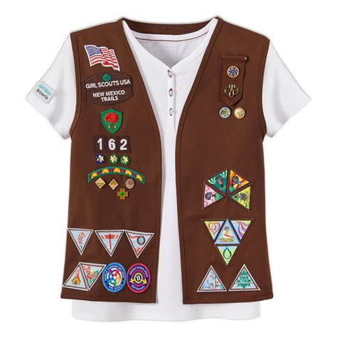 Girl Scout Shirt For Adult Cadette Journey Badges New 2 Plus Badges 4 New Lagoagriogobec