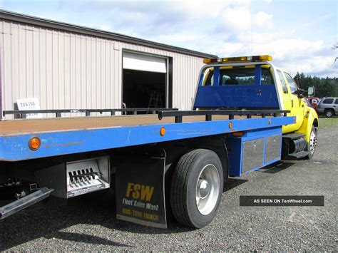 2006 F650 Flatbed Tow Truck