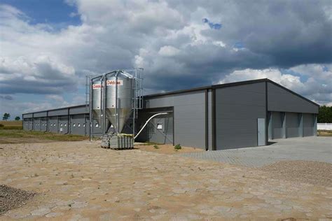 Case Study: Chicken Farm - Agricultural Buildings | Frisomat.com