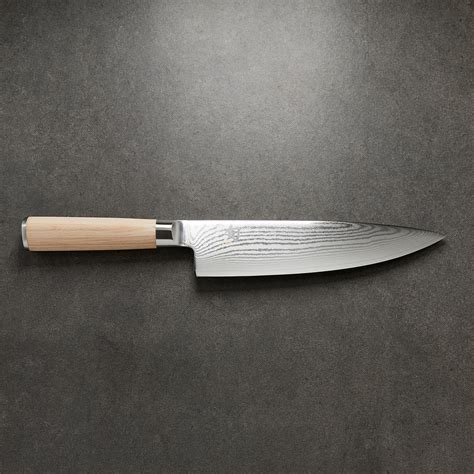 classic blonde chef s knife 8” shun knives touch of modern