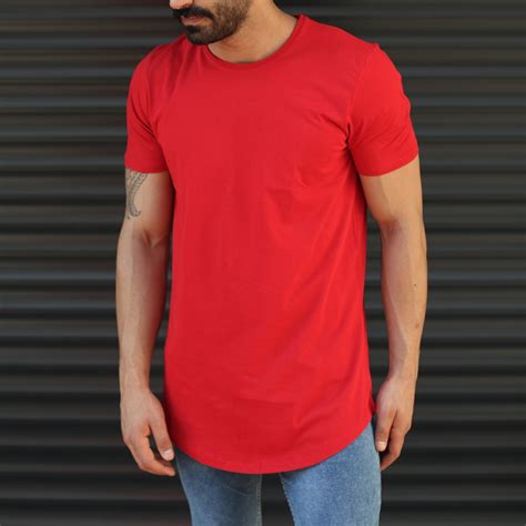 men-s-longline-back-zipper-t-shirt-in-red