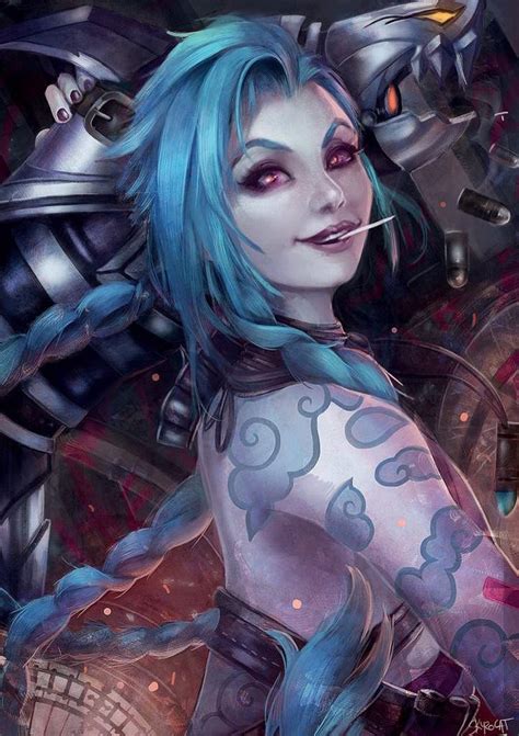 Jinx League Of Legends Fan Art 16 League Of Legends Fan Art Art Of Lol