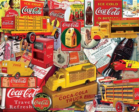 Originally marketed as a temperance drink and intended as a patent medicine, it was invented in the late 19th century by john stith pemberton and was bought out by businessman asa griggs candler. Delivering a Classic (Coca Cola), 1000 Pieces, Springbok ...