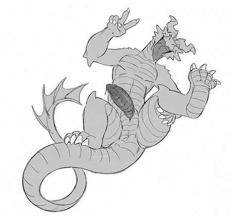 Rule 34 Anthro Anus Ass Claws Closed Eyes Genitals Gesture Greyscale Holding Leg Up Horn