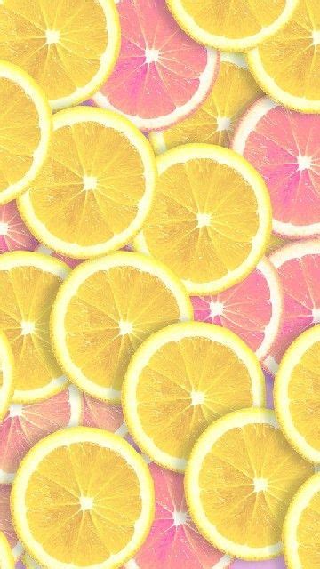 Aesthetic Lemon Background Fruit Cute Backgrounds Wallpapers Iphone