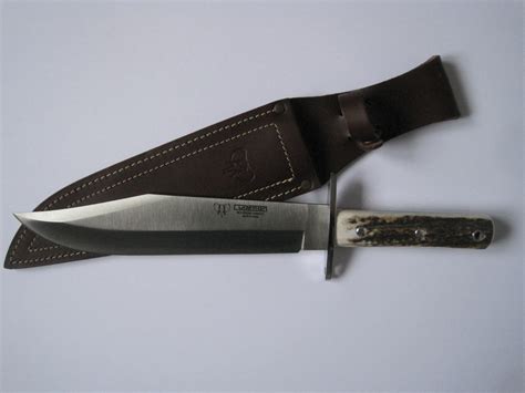 106c Cudeman Huge 15 Inch Stag Bowie Knife