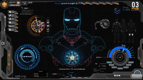 Samsung galaxy s4 iv wallpapers / live wallpapers. Iron Man Jarvis Desktop Wallpaper | Papel de parede pc ...