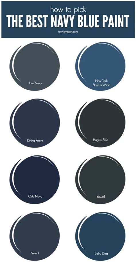 The Best Navy Blue Paint Colors For Your Home Paint Colors