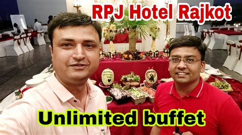rpj hotel rajkot unlimited food rooftop dinner at rpj rajkot youtube