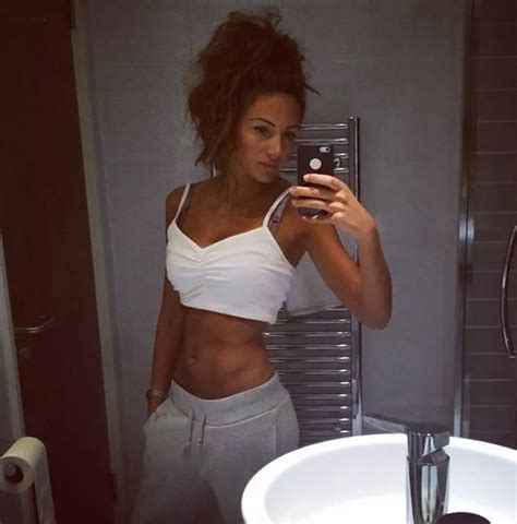 Michelle Keegan Makes Jaws Drop With Stunning Selfie Showing Off Her Rock Hard Abs And Fab