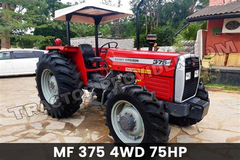 Massey Ferguson Mf 375 4wd 75hp Tractor In Zambia Tractors For Sale
