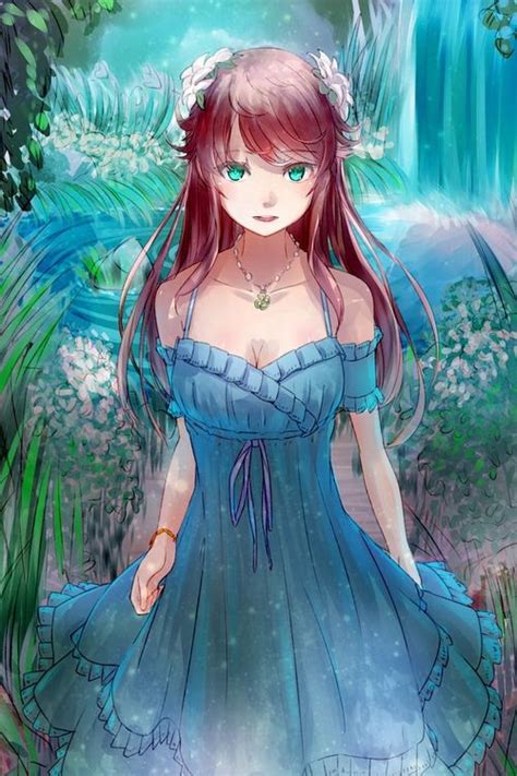 57 Best Photos Anime Girls With Red Hair And Blue Eyes Wallpaper Id
