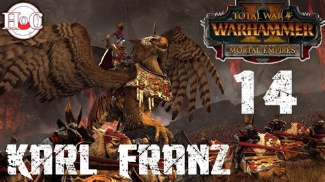 Total War Warhammer 2 Mortal Empires Karl Franz 14 Youtube