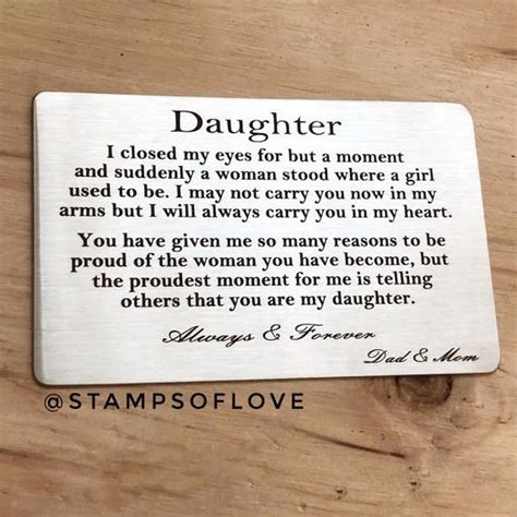 You know you've always wanted to give her something. Graduation Gift for Daughter - Sentimental Letter to ...