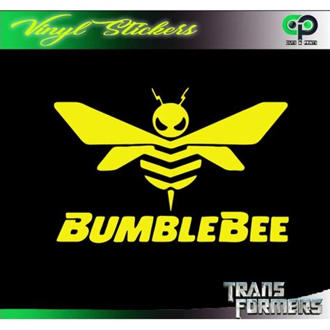 Bumble Bee Transformers Stickers Vinyl Sticker For Laptop Motorcycle Car Etc