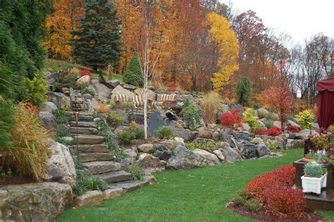 GOT HILL / NO PROBLEM | outside at home | Sloped garden, Hillside garden, Hillside landscaping