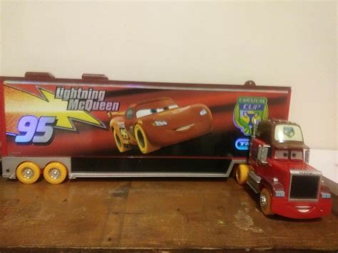 Disney Pixar Cars Mack Friction Motor Hauler Truck 1997285049