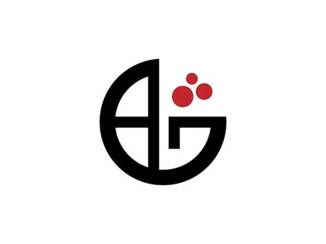 Premium Vector Ag Logo Design
