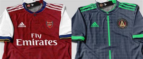 The red and white shirt has collegiate navy branding on the shoulders. Update: 100% Fake - Adidas Arsenal 19-20 Home Kit Leaked ...