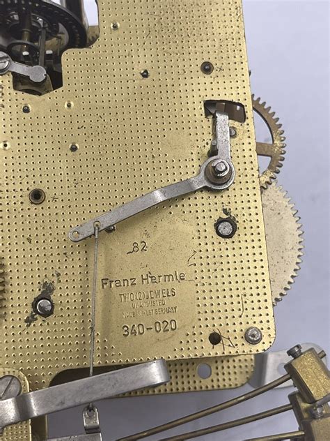 Used Clock Movement Franz Hermle For Parts 340 020 Ebay