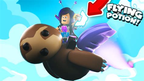 Giving My Pets A Flying Potion That Gives Them Wings In Roblox Adopt Me
