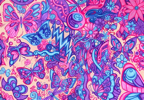 Butterfly Swirls Pattern By Zyari On Deviantart