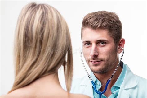 preventative healthcare captured in doctor patient interaction stock image image of health