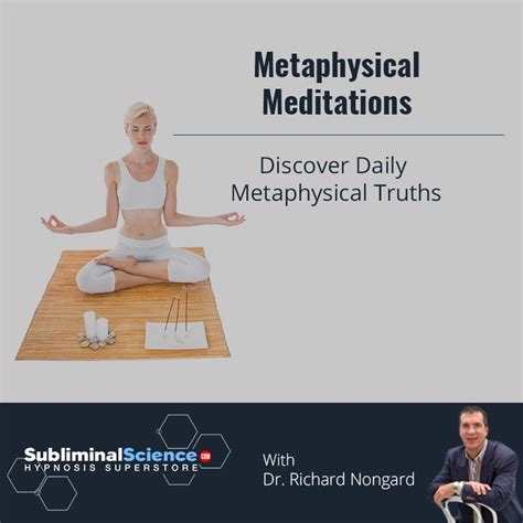 Metaphysical Meditation Subliminal Science Hypnosis And Nlp Superstore