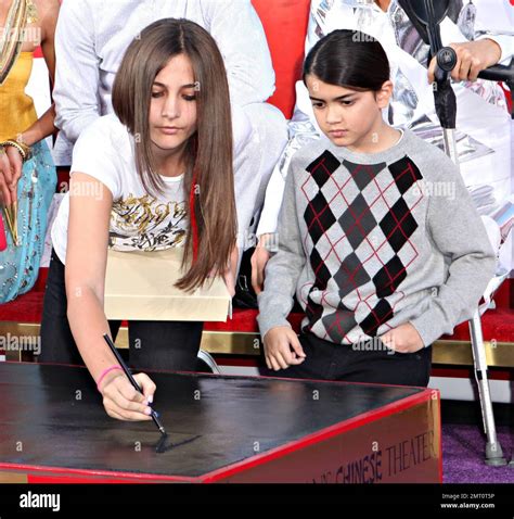 Prince Michael, Blanket and Paris Jackson had the honor of