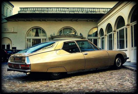 Citroen Sm Glorious In Gold Legendary French Classic Car Citroën Sm Classic Cars French