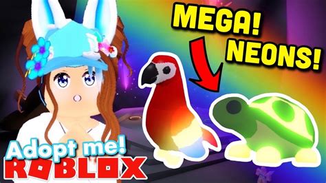 Making A Mega Neon Pet In Adopt Me Roblox Rainbow Pets 2x Weekend