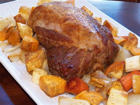 (not included in the recipe). EASY PORK ROAST WITH ROASTED VEGETABLES | In Good Flavor ...